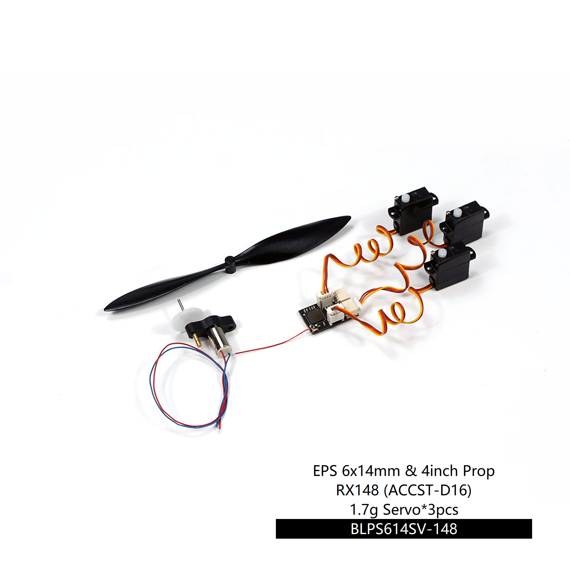 Brushless Motor Thrust Test Stand - Combo de Motor Escovado AEORC 6x14